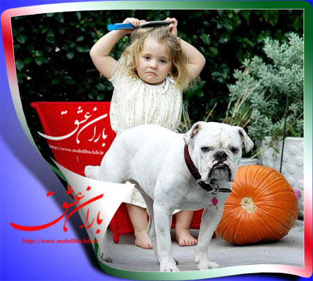 عکس هایی جالب از کودکان و حیوانات - www.mahdiba.tk>>> باران عشق